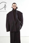 HED MAYNER Super DB jacket AW22_J20_BLK/WO